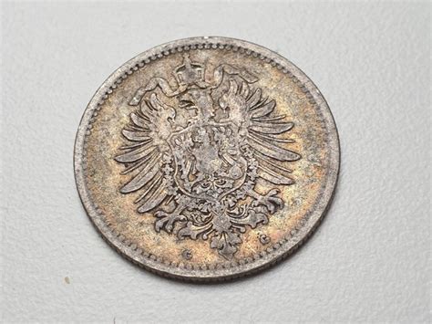 Kaiserreich 50 Pfennig 1876 G Patina Silver Kaufen Auf Ricardo