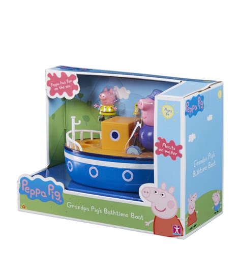 Peppa Pig Grandpa Pig S Bathtime Boat Harrods Uk