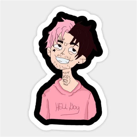 Lil Peep Lil Peep Sticker Teepublic