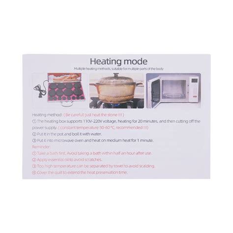 X Hot Spa Rock Basalt Stone Stones Massage Warmer Kit Heating Box Set USA EBay