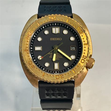 Bronze Seiko Turtle Automatic Divers Homage Marine Master Dial Mod