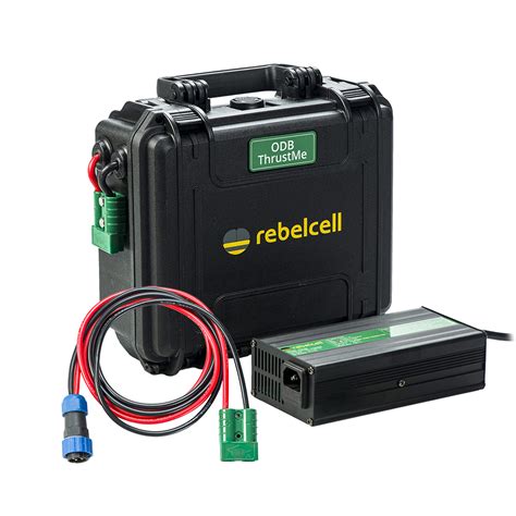 Rebelcell Outdoorbox For ThrustMe 21V10A Charger Parker Adams Boat