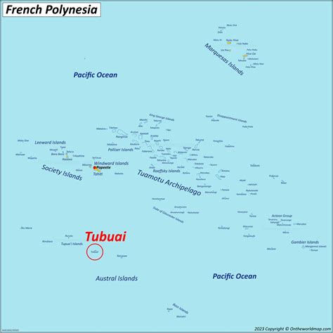 Tubuai Map | French Polynesia | Detailed Maps of Tubuaʻi Island