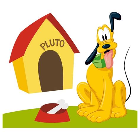 🥇 Vinilos Decoración Infantil Disney Pluto 🥇