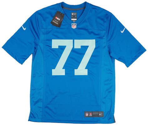 2018-23 Detroit Lions Ragnow #77 Nike Game Alternate Jersey (M)