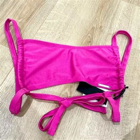 Kendall Kylie Swim Kendall Kylie Pink Bikini Top Poshmark