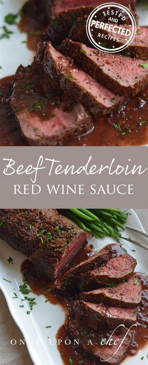 Roast Beef Tenderloin With Red Wine Sauce Artofit