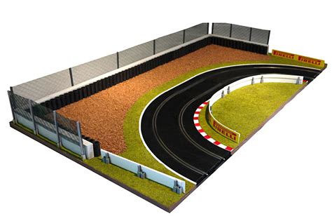 Scalextric Track Layout Accessories Slot Track Scenics Barriers