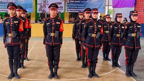 Mencekam Penampilan Paskibra Sman Cianjur Lkbb Barjasakti