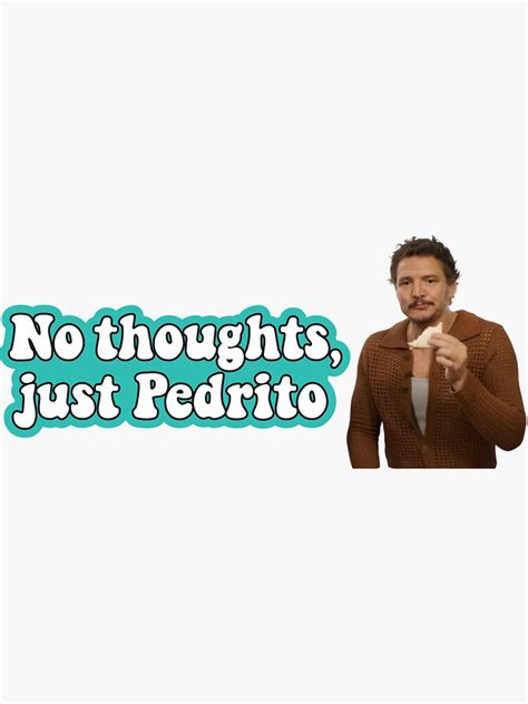 Pedro Pascal Eating Sandwich Meme Sticker Funny Pedro Pascal Meme Love