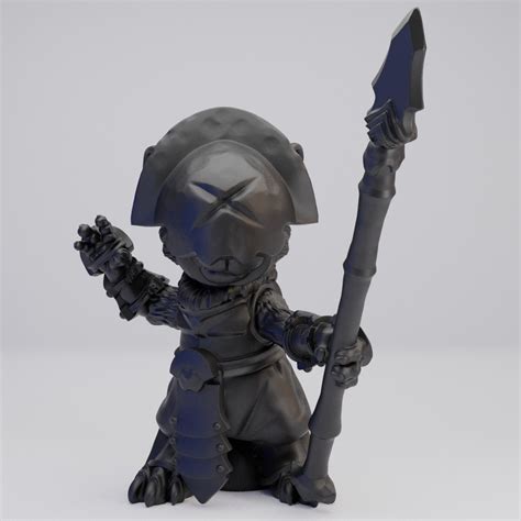 Hot Goblin 黒鼠の槍C ミニチュア ホットゴブリン ラットフォーク戦士
