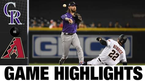 Rockies Vs D Backs Game Highlights 7 8 21 MLB Highlights YouTube