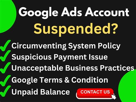 Google Ads Suspended Unpaid Balance Ultimate Recovery Guide 2023