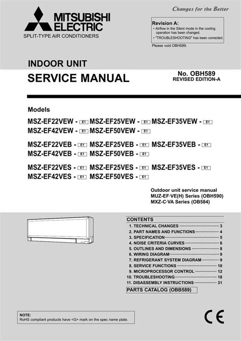 Exploring the Inner Workings of Mitsubishi Mini Split with Parts Diagram