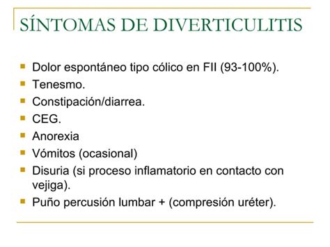 Enfermedad Diverticular Dr Almarza