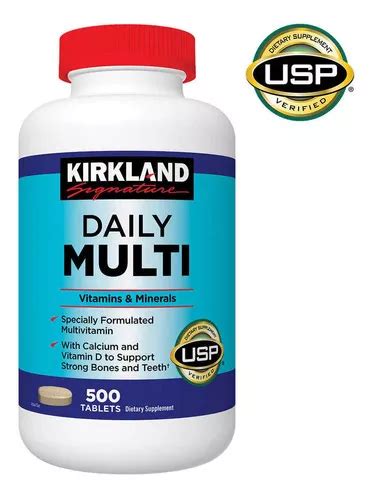 Multivitaminico Daily Multi Tabletas Kirkland Cuotas Sin Inter S