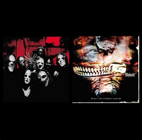 Why is there two album covers for Vol.3 and which one is the original ? : r/Slipknot