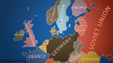 Europe, January 1940, with high quality textures. : MapPorn