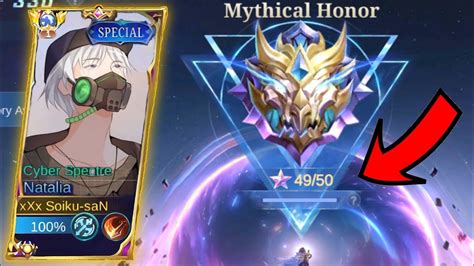 My Last Natalia Match To Reach Mythical Glory Win Or Lose Youtube