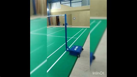 Tiang Net Badminton Fortable Youtube