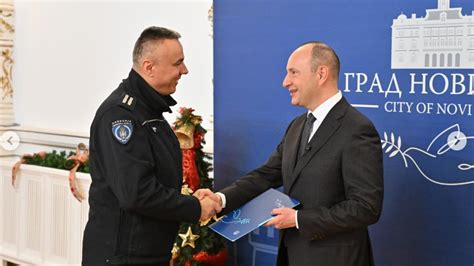 Nagrađeni najbolji policajci u Novom Sadu Đurić Pokazali visok stepen