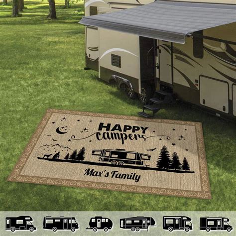 Custom Branded Rv Recreational Vehicles Camper Logo Floor Mat Geymay