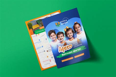 Campanha De Matr Cula Escola Semear Behance