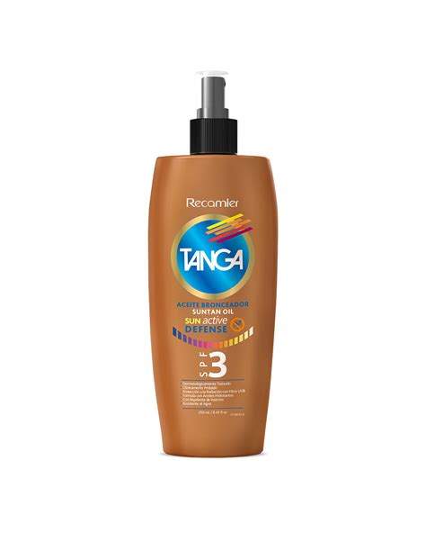 Tanga Bronceador Aceite Spf3 X 250ml Leonisa Colombia