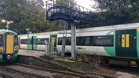 377s Departing On Platform 5 On A Southern Service To Brighton From Eastbourne Youtube