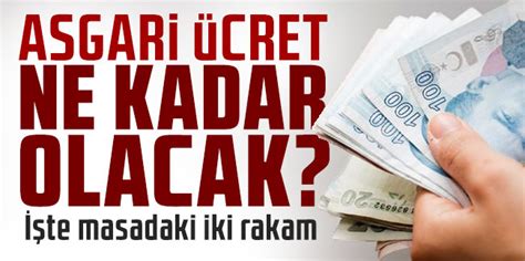 Asgari Cret Ne Kadar Olacak Te Masadaki Iki Rakam Karadenizgazete