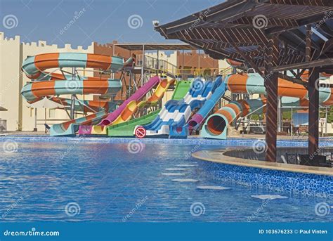 Swimming Pool with Bar in a Luxury Tropical Hotel Resort Stock Image ...