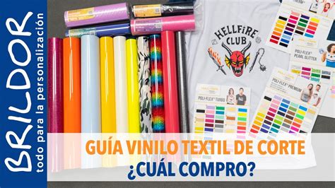 Qu Vinilo Textil De Corte Compro Tipos De Vinilo Diferencias