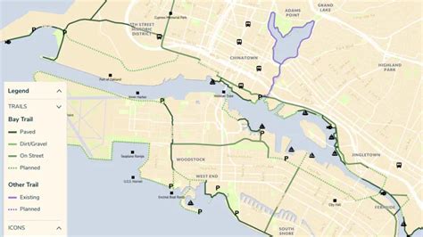 Bay Trail Interactive Map: Now Easier to Use | Metropolitan ...