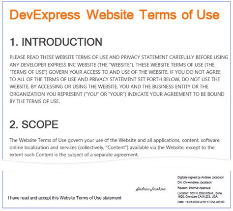 Reports With A Visual Pdf Signature Devexpress End User Documentation