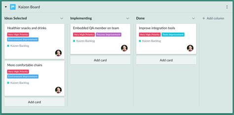 Kaizen Backlogs And Boards — Continuous Improvement In Action