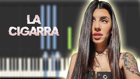 La Cigarra Instrumental Piano Tutorial Partitura Karaoke Midi Youtube