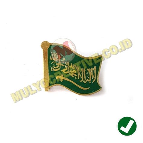 Jual Pin Bros Bendera Negara Arab Saudi Flag Pin Arab Saudi Murah Di