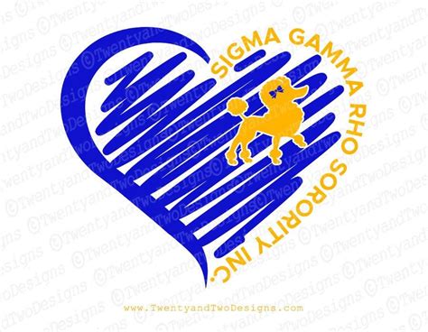 Pretty Poodles Sgrho Sigma Gamma Rho Free Image Cal Logo Digital