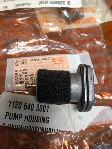 Stihl 009 010 011 012 Chainsaw Oil Pump 1120 649 3001 New St 205