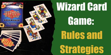 Wizard Card Game: Rules and Strategies - Bar Games 101