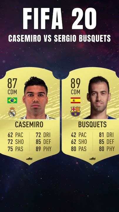 Casemiro Vs Sergio Busquets Fifa Evolution Fifa 16 24 Eafc 24 Fifa