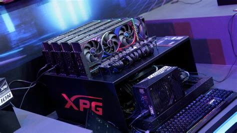 ADATA Flexes XPG FUSION 1600 TITANIUM PSU With Quad RTX 4090 At COMPUTEX