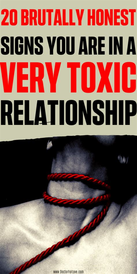 20 Warning Signs Of A Toxic Relationship You Want To Know About