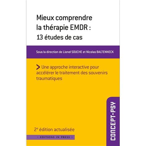 Mieux Comprendre La Th Rapie Emdr Lionel Souche In Press