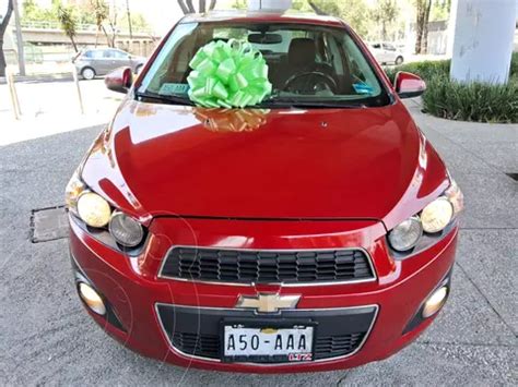 Chevrolet Sonic LTZ Aut Usado 2015 Color Rojo Tinto Precio 163 000