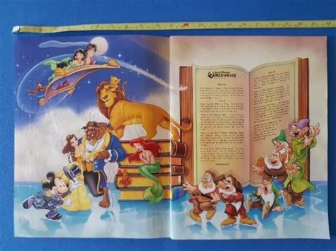 Walt Disney World On Ice Snow White Production Vintage Souvenir