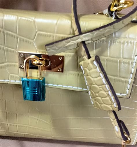 Goldenrod Yellow Modern Structured Gator Print Crossbody/ Shoulder/ Top