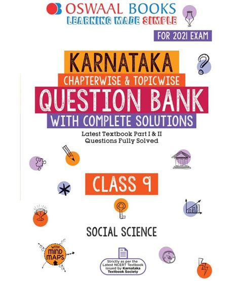 Oswaal Karnataka Question Bank Class 9 Social Science Book Chapterwise And Topicwise For 2021