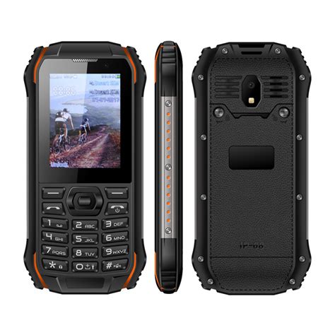 Uniwa S963 24 Inch Screen Ip68 Waterproof 3g Rugged Feature Phone