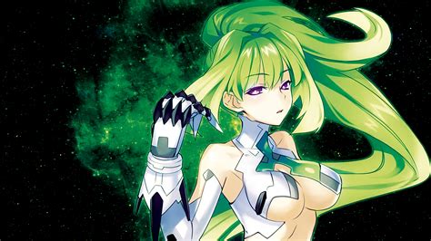 Hyperdimension Neptunia Green Heart By Nightfall On Deviantart